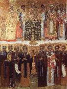 unknow artist Sunday of the Triumph of the Orthodoxy oil painting reproduction